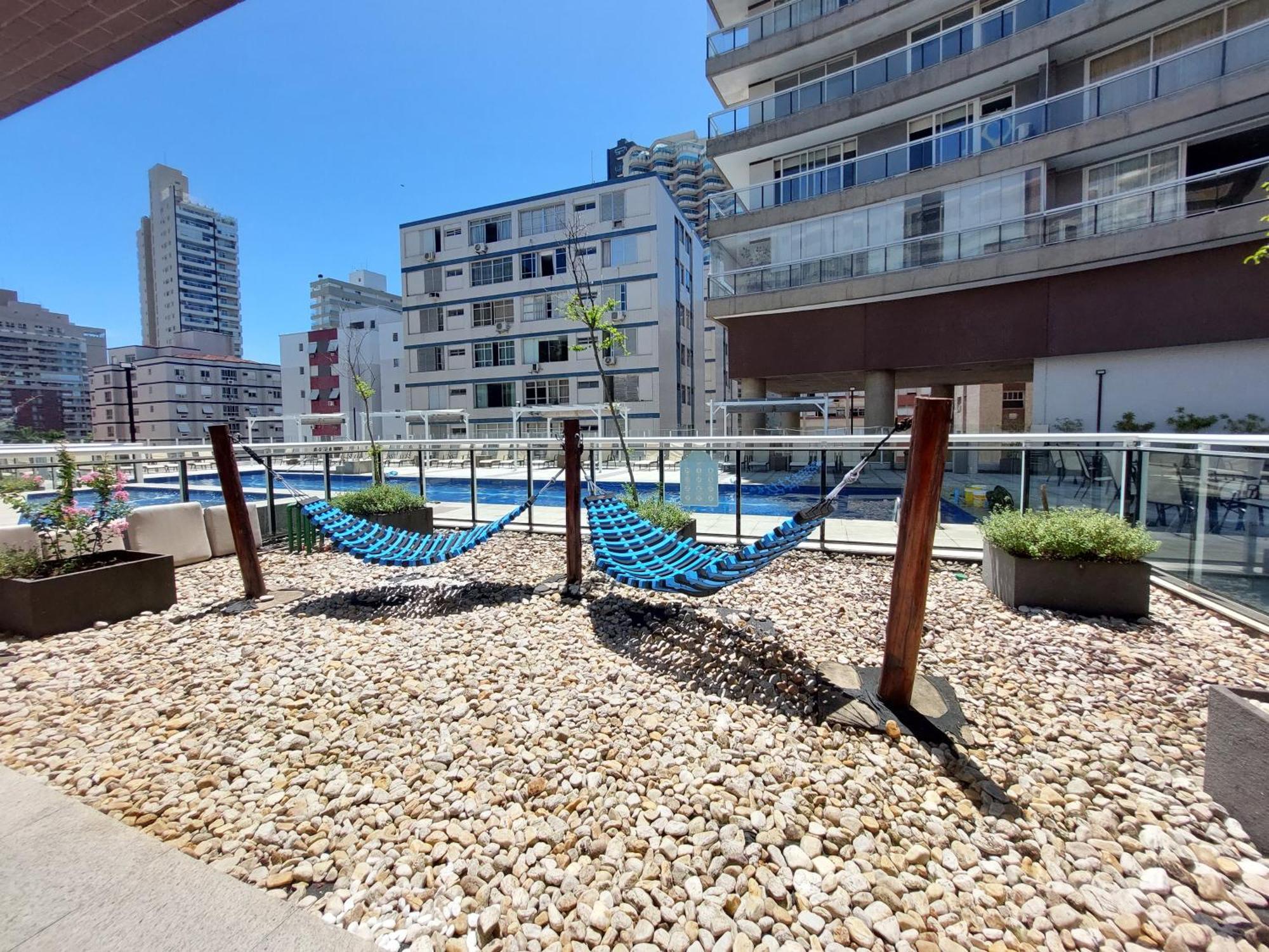 דירות Book Santos - Unlimited 1112 - Um Pe Na Areia מראה חיצוני תמונה